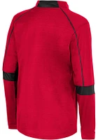 Colosseum Texas Tech Red Raiders Youth Slugworth Long Sleeve Quarter Zip Shirt