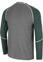 Colosseum Michigan State Spartans Charcoal George Long Sleeve T-Shirt