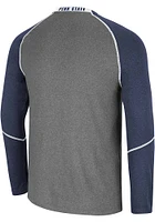 Colosseum Penn State Nittany Lions Charcoal George Long Sleeve T-Shirt