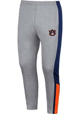 Colosseum Auburn Tigers Mens Grey Up Top Fleece Pants