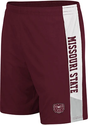 Colosseum Missouri State Bears Mens Maroon Wonkavision Shorts
