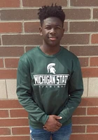 Colosseum Michigan State Spartans Mens Green Cam Long Sleeve Sweatshirt