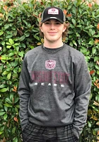 Colosseum Missouri State Bears Mens Charcoal Cam Long Sleeve Sweatshirt