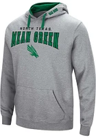 Colosseum North Texas Mean Green Mens Russell Long Sleeve Hoodie