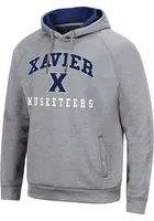 Colosseum Xavier Musketeers Mens Grey Tua Hood