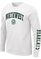 Colosseum Northwest Missouri State Bearcats White Barkley Long Sleeve T Shirt