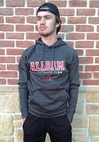 Colosseum Alabama Crimson Tide Mens Grey Heather Long Sleeve Hoodie
