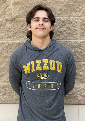 Colosseum Missouri Tigers Mens Black Dexthart Long Sleeve Hoodie