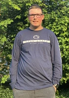 Colosseum Penn State Nittany Lions Navy Blue Blitzgiving Long Sleeve T Shirt