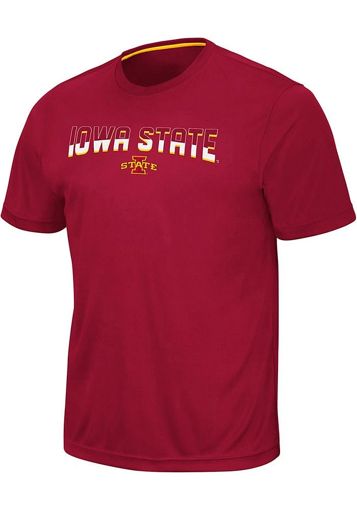 Colosseum Iowa State Cyclones Cardinal Marshpillow Short Sleeve T Shirt