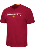 Colosseum Iowa State Cyclones Cardinal Marshpillow Short Sleeve T Shirt