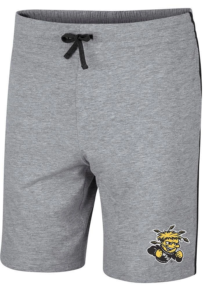 Colosseum Wichita State Shockers Mens Grey Dwyer Shorts