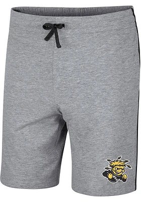 Colosseum Wichita State Shockers Mens Grey Dwyer Shorts