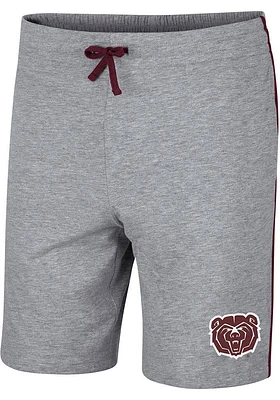 Colosseum Missouri State Bears Mens Grey Dwyer Shorts