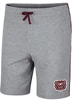 Colosseum Missouri State Bears Mens Grey Dwyer Shorts