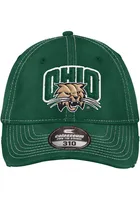 Colosseum Ohio Bobcats Alumni Adjustable Hat - Green