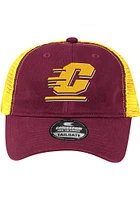 Colosseum Central Michigan Chippewas Champ Trucker Adjustable Hat - Maroon