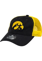 Colosseum Iowa Hawkeyes Champ Trucker Adjustable Hat - Black