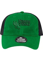 Colosseum North Texas Mean Green Champ Trucker Adjustable Hat - Kelly Green