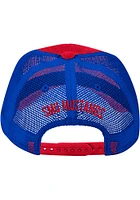 Colosseum SMU Mustangs Champ Trucker Adjustable Hat - Red