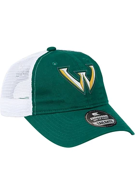 Colosseum Wayne State Warriors Champ Trucker Adjustable Hat - Green