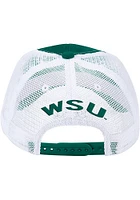 Colosseum Wayne State Warriors Champ Trucker Adjustable Hat - Green