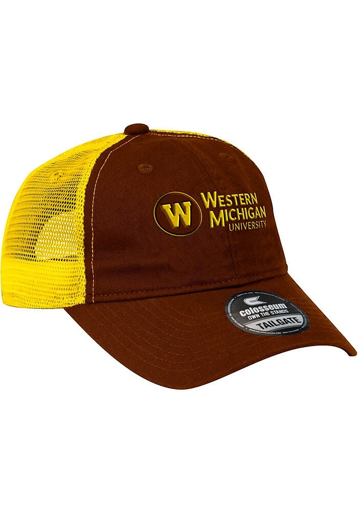 Colosseum Western Michigan Broncos Champ Trucker Adjustable Hat - Brown