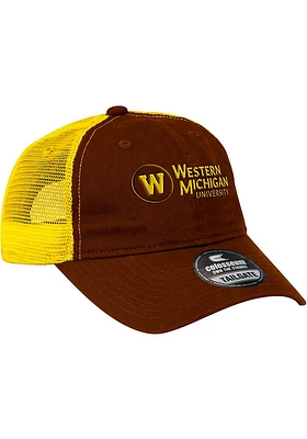 Colosseum Western Michigan Broncos Champ Trucker Adjustable Hat - Brown