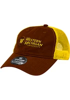 Colosseum Western Michigan Broncos Champ Trucker Adjustable Hat - Brown