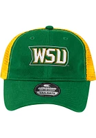 Colosseum Wright State Raiders Champ Trucker Adjustable Hat - Green