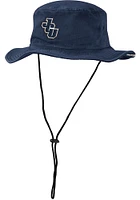 Colosseum John Carroll Blue Streaks Navy Blue Sweep Mens Bucket Hat