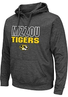 Colosseum Missouri Tigers Mens Charcoal Pace Hood