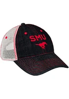 Wrangler SMU Mustangs Trucker Adjustable Hat - Blue