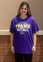 Colosseum Prairie View A&M Panthers Purple Field Football Short Sleeve T Shirt