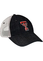 Wrangler Texas Tech Red Raiders Trucker Adjustable Hat - Blue