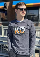 Colosseum Kansas City Mavericks Charcoal Playbook Long Sleeve T Shirt