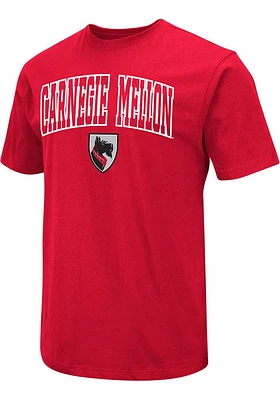 Colosseum Carnegie Mellon Tartans Arch Mascot Short Sleeve T Shirt