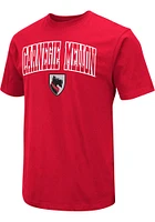 Colosseum Carnegie Mellon Tartans Arch Mascot Short Sleeve T Shirt