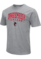 Colosseum Carnegie Mellon Tartans Arch Mascot Short Sleeve T Shirt