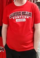 Colosseum Carnegie Mellon Tartans Red Pill Dad Short Sleeve T Shirt