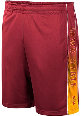 Colosseum Iowa State Cyclones Mens Cardinal Lazarus Shorts