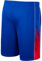 Colosseum Kansas Jayhawks Mens Blue Lazarus Shorts