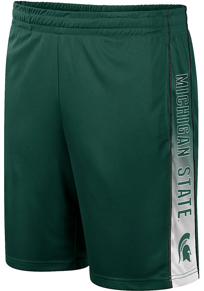 Colosseum Michigan State Spartans Mens Green Lazarus Shorts