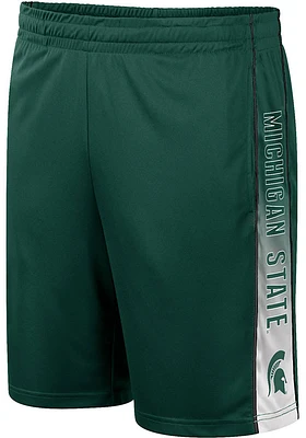 Colosseum Michigan State Spartans Mens Green Lazarus Shorts