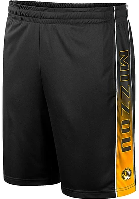 Colosseum Missouri Tigers Mens Black Lazarus Shorts