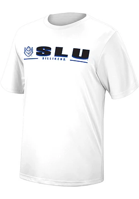 Colosseum Saint Louis Billikens White Four Leaf Short Sleeve T Shirt