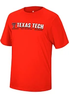 Colosseum Texas Tech Red Raiders Four Leaf Short Sleeve T Shirt