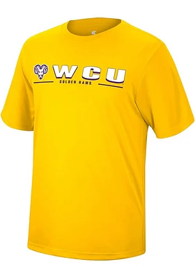 Colosseum West Chester Golden Rams Gold Four Leaf Short Sleeve T Shirt