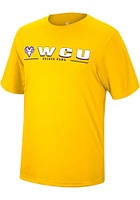 Colosseum West Chester Golden Rams Gold Four Leaf Short Sleeve T Shirt