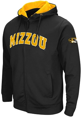 Colosseum Missouri Tigers Mens Henry Fleece Long Sleeve Full Zip Jacket